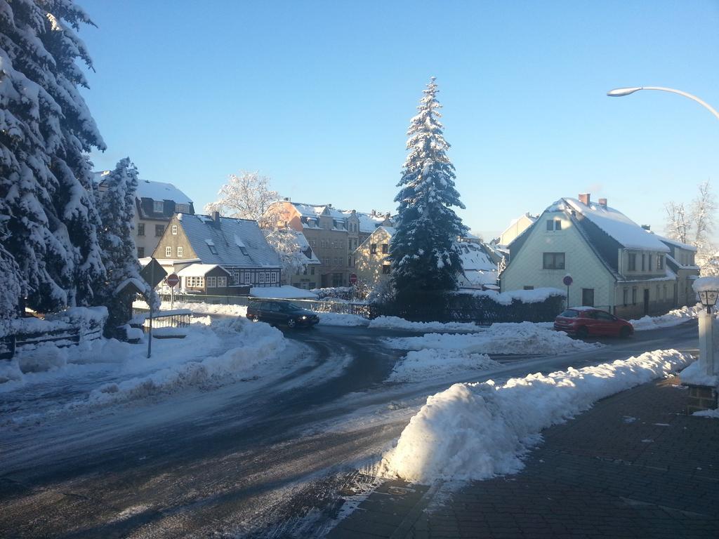 Pension Zur Wartburg Ольбернхау Экстерьер фото